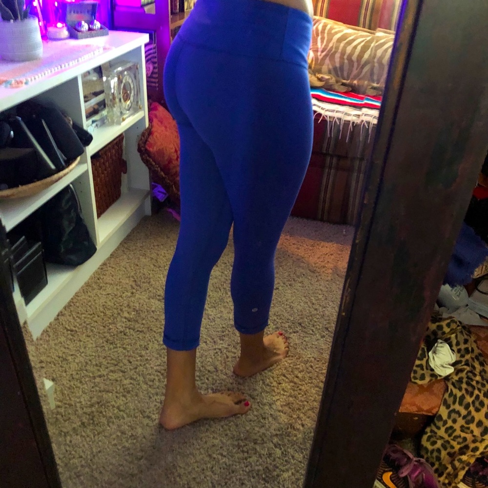 Lululemon yoga tights reversible